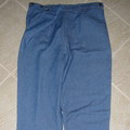 Thotensk kalhoty do pasu - Thotensk kalhoty do pasu s postrannm posuvem na knoflky a vzadu s gumou v pase